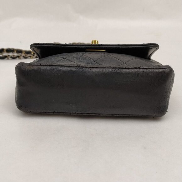 Chanel Mini Bag   Black  lambskin - Picture 9 of 10